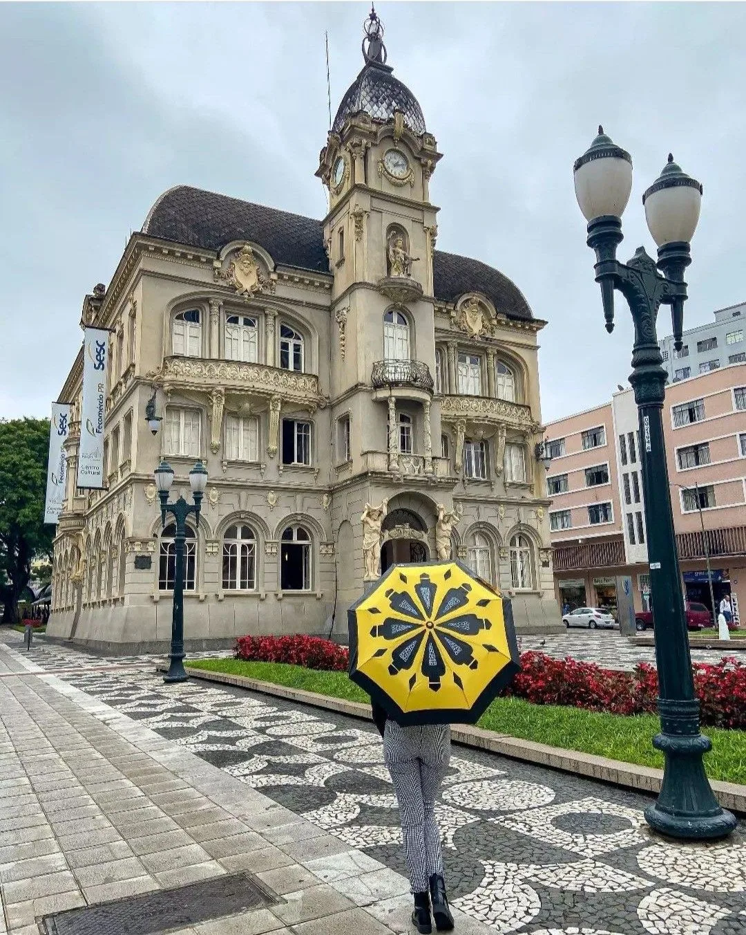 Paço da Liberdade visto a partir da praça